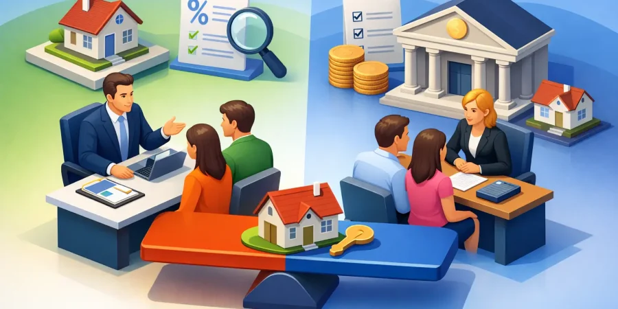 Mortgage Adviser Versus Bank for UK Buyers